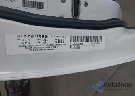 2014 Dodge Charger Se from USA, damaged, VIN 2C3CDXBGXEH192832